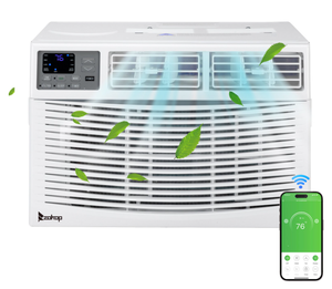 lot 267 image: Zokop 14000BTU 1600W Window Air Conditioner With Wifi And Remote