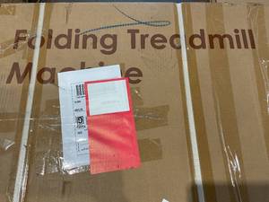lot 241 image: MaxKare Treadmill with Folding Electric Treadmill Bluetooth Voice Control Exercise Treadmill for Home Office Speed Range of 0.5-7.5 mph