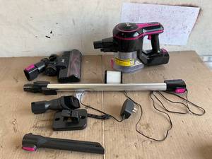 lot 254 image: INSE N520 Lightweight Cordless Stick Vacuum Cleaner 25kPa with 45min Runtime for Carpet Floor Pet Hair