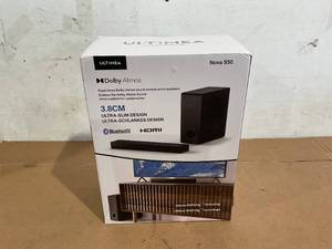 lot 73 image: ULTIMEA Sound Bar for Smart TV with Subwoofer, 160W 2.1ch PC Soundbar for Game, Bass Boost, Bluetooth 5.3 Surround Sound