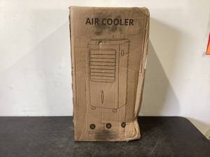 lot 465 image: Cooling Fans Portable Evaporative Air Fan Cooler with Remote