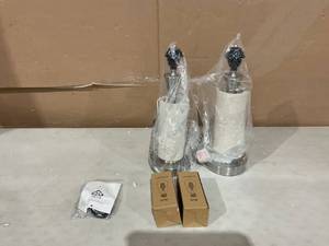 lot 322 image: EDISHINE 3-Way Dimmable Touch Control Table Lamp with 2 USB Ports, 2 Pack