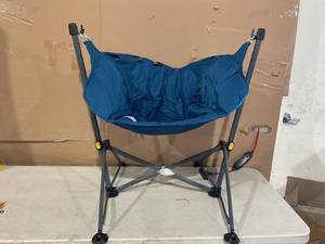 lot 328 image: JOYTUTUS Hammock Chair Padded, Swinging Camping Chair with Back Support, 350 lb Weight Capacity,Oversized Swing Chair Lounger, Portable Swinging Chairs for Outdoors, Lawn