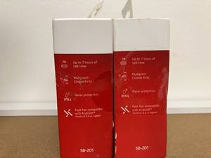 lot 296 image: LOT OF 2 Nokia Solo Bud in Ear Wireless Mono Headset with IPX4 Water Resistance