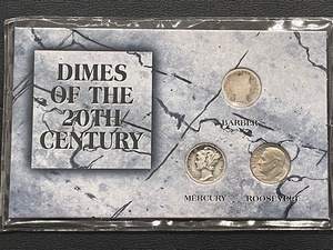 lot 54 image: Dimes of the 20th Century