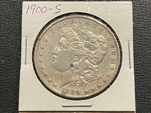 lot 55 image: 1900-S Morgan Dollar