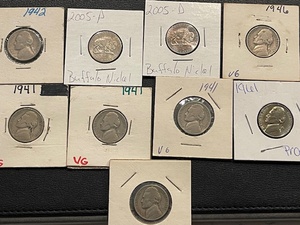 lot 63 image: Lot of Nickels