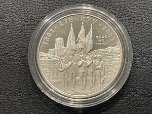 lot 90 image: 2002-W West Point Silver Dollar