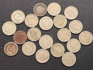 lot 93 image: Liberty Nickels