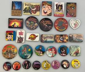 lot 8 image: Misc. Disney Movie Buttons