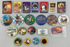lot 9 image: Misc. Disney Movie Buttons