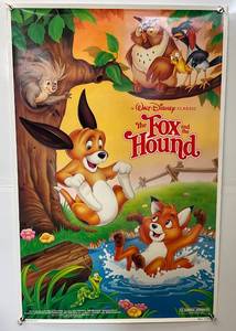 lot 36 image: Vintage Fox & The Hound Poster