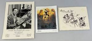 lot 39 image: Misc. Disney Prints 1 Signed By Artist