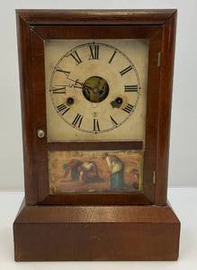 lot 45 image: Vintage Seth Thomas Mantle Clock  (Missing Key As Seen)