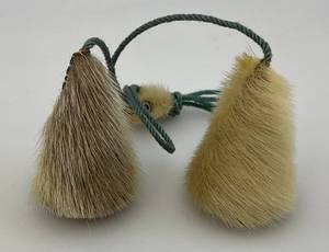 lot 97 image: Alaska Hand Made Eskimo YO-YO (Unknown Fur)