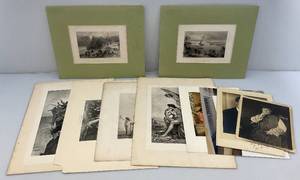 lot 115 image: Misc. Vintage Prints