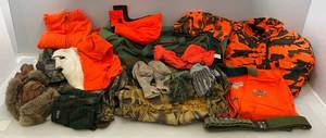 lot 157 image: Group Of Misc. Hunting Clothes Most Size Large & More