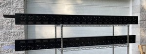 lot 2 image: PAIR of Large 80 Long Professional Custom Audio 20-Speaker Line Array Loudspeakers