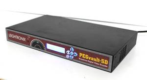 lot 107 image: Leightronix PEG Vault - SD, Broadcast Digital Video Encoder