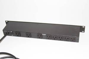 lot 117 image: Furman M-8x2 Rack Mountable 8-Outlet Power Conditioner and Surge Protector