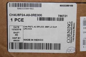 lot 27 image: Lot of 2 Corning Professional Fiber Optic High Band Splice Connector Housing Units