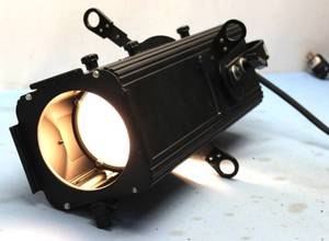 lot 67 image: Altman Stage Lighting Co. Micro Ellipse Spotlight 120 V. 60 Hz, Visual Concert, Measures19 Long X 5 Wide. With Light Bulb Included