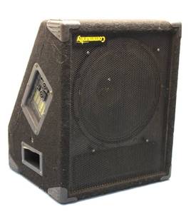lot 71 image: Community CSX 28-S2 Loudspeaker15, Two Way Wedge Stage Monitor Floor. Measures Approx. 20 X 14