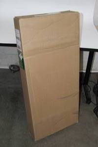 lot 139 image: Chief Kontour K3-Series Free-Standing 1x2 Desktop Computer Monitor Array K3F120B