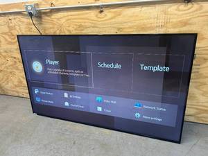 lot 63 image: SAMSUNG LH75DMDPLGAZA DM-D Series 75 Inch Slim Direct-Lit LED Display