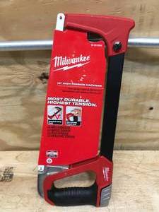 lot 83 image: Milwaukee 12 High-Tension Hacksaw Model # 48-22-0050