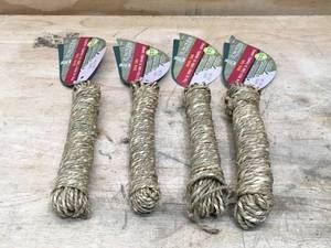 lot 110 image: Lot of 4- Grass Cord (50 ft each)