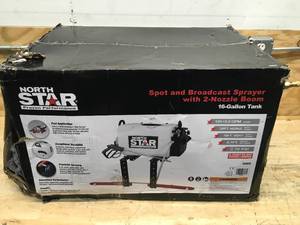 lot 137 image: NorthStar ATV Broadcast and Spot Sprayer with 2-Nozzle Boom
