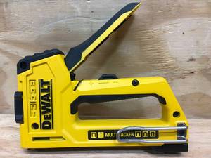 lot 132 image: DeWalt Multi-Tracker Staple Gun Model # DWHTTR510