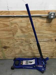 lot 138 image: Non-Working Strongway 3 Ton Professional Low-Profile Long-Reach Floor Jack Model # 113239