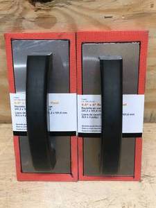 lot 188 image: Lot of 2 - 9.5 x 4 Red Rubber Float Model # FT8003