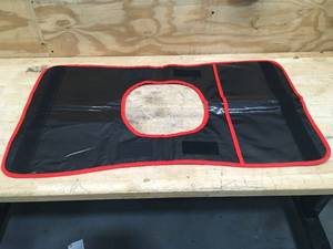 lot 194 image: Black And Orange Winch Safety Blanket
