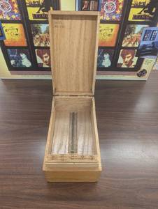 lot 6 image: Lakota Made - RecipeIndex HolderOrganizer - Quality Wood with Metal Hinges
