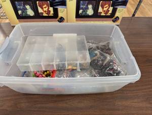 lot 33 image: Bin of Jewelry - Hand Made ready to wearsell - Kits and sets to build your own