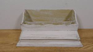 lot 78 image: Vintage Desk Organizer Recipe Box