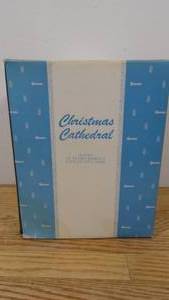lot 99 image: Ceramic Christmas Cathedral-#95693