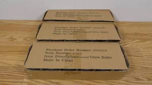 lot 108 image: Lot of 36 Frosted Votive Candle Holders