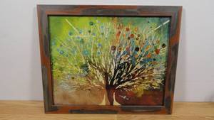 lot 119 image: 21.5 x 17.5 Framed Print-Sign of the Times