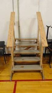 lot 166 image: 5 Step Stairs to Where Ever You want