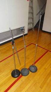 lot 183 image: Set of 3 Mic Stands