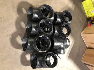 Lot of Advanced Drainage Systems 6 in. Singlewall Snap Tee Customer Returns See Pictures