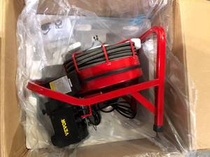 VEVOR Electric Drain Auger 75 ft. x 12 in. Drain Cleaner Machine 370W with Cutters Glove Sewer Snake fit 1 in. to 4 in. Pipe Customer Returns See Pictures
