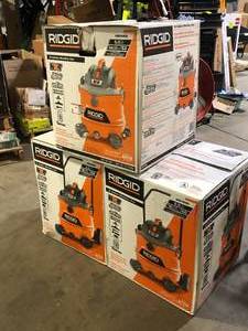 Lot of Assorted WetDry Shop Vacs Various Models and Conditions  Customer Returns See Pictures