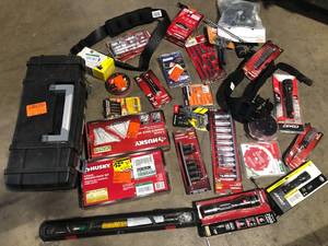 Lot of Assorted Tools and Hardware Various Models and Conditions   Customer Returns See Pictures