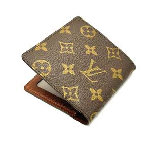 lot 20M image: Louis Vuitton Monogram Bifold Brown Leather Wallet - Authentic $
