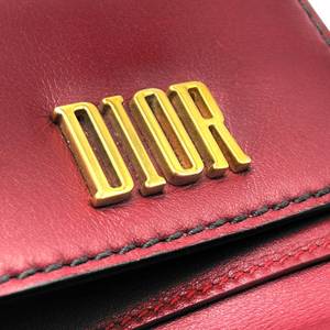lot 15M image: Christian Dior D-Fence Lotus Tri-Fold Wallet - Authentic $700 Retail